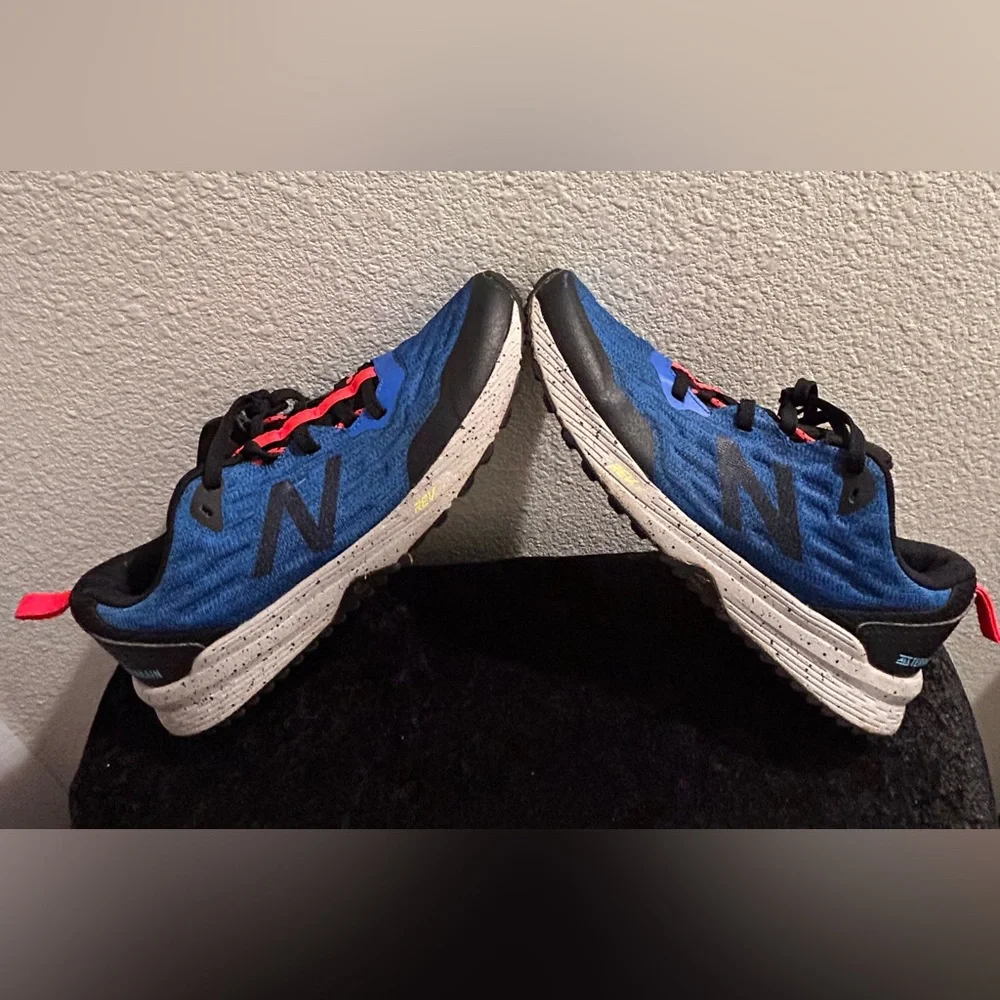 New Balance Kids' Blue and Black Terrain Sneakers